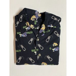 VTG Jimmy Buffet Shirt Medium Carribean Soul Short Sleeve‎ Parrot Got Salt